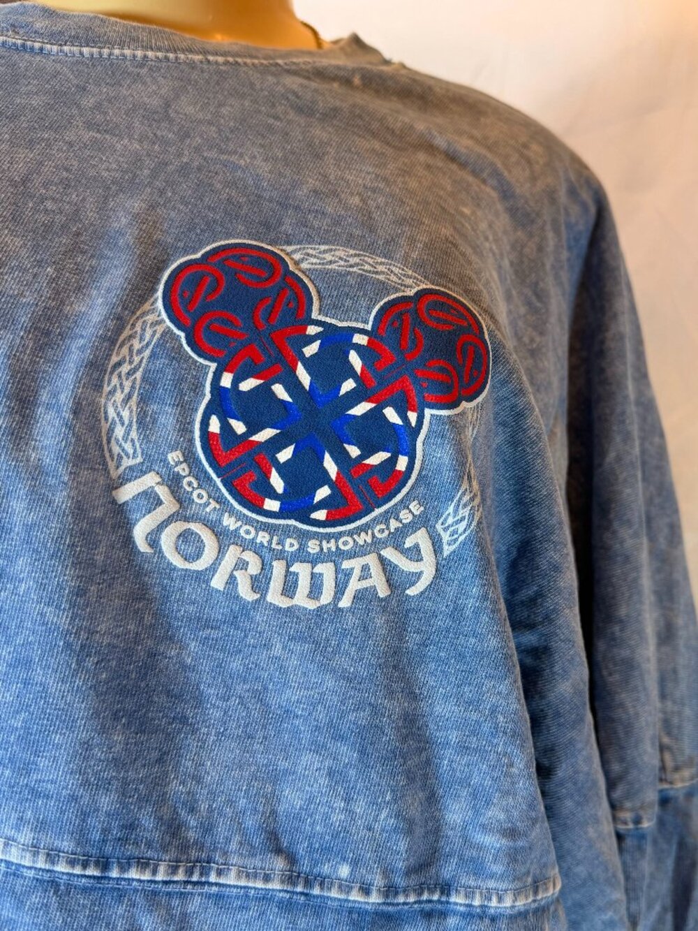 Disney Epcot World Showcase Norway Spirit Jersey Adult L